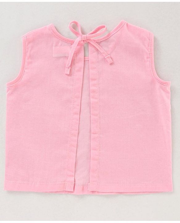 Babyhug Sleeveless 100% Cotton Jhabla Pack of 5 - Multicolor