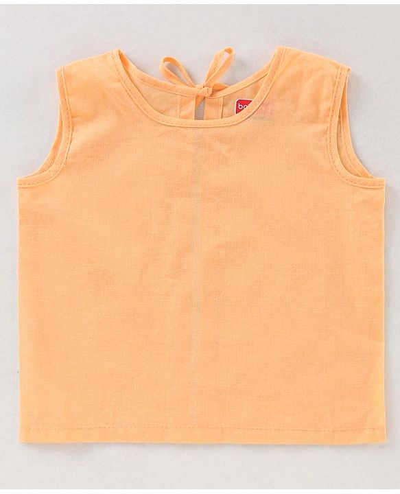 Babyhug Sleeveless 100% Cotton Jhabla Pack of 5 - Multicolor