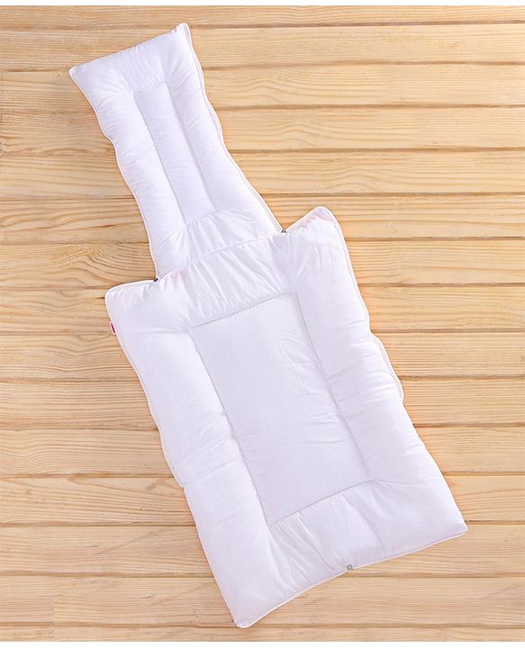 Babyhug 100% Cotton Sleeping Bag cum Carry Nest Zebra Print - Orange