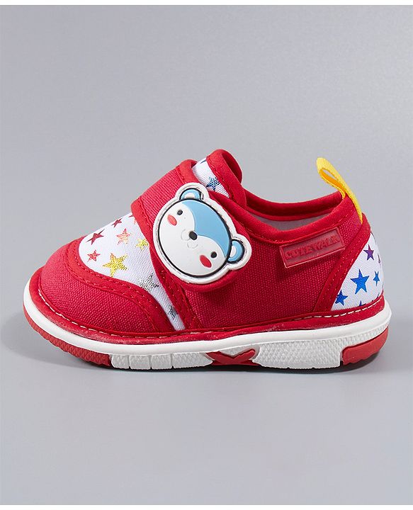 Cute Walk by Babyhug Casual Shoes - Red