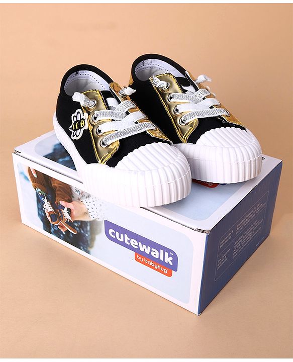 Cute Walk by Babyhug Casual Shoes -  Black