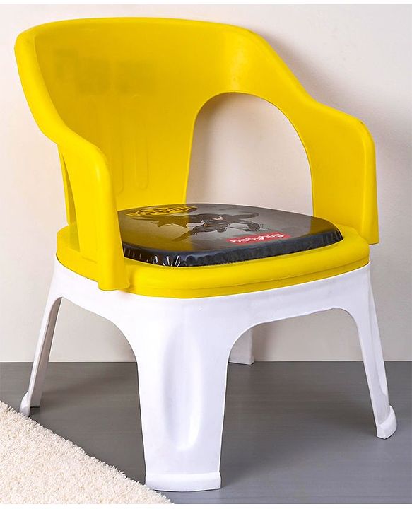 Babyhug Multipurpose Strong & Durable Chair With Handle- Yellow
