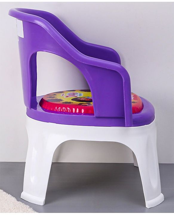 Babyhug Multipurpose Strong & Durable Chair With Handle- Purple