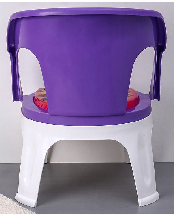 Babyhug Multipurpose Strong & Durable Chair With Handle- Purple