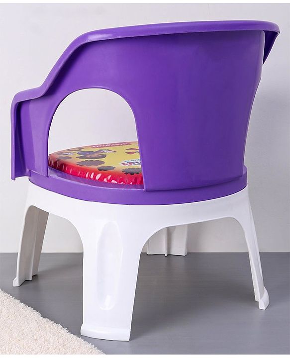 Babyhug Multipurpose Strong & Durable Chair With Handle- Purple