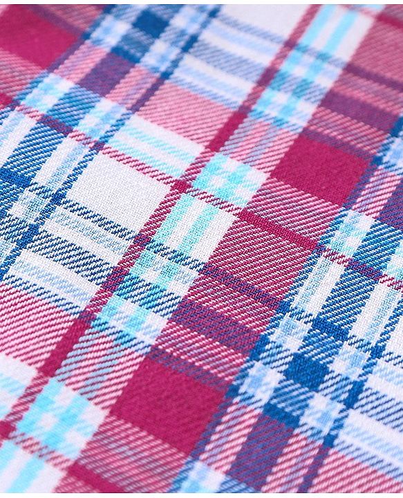 Babyhug Full Sleeves Woven Checked Night Suit - Multicolor