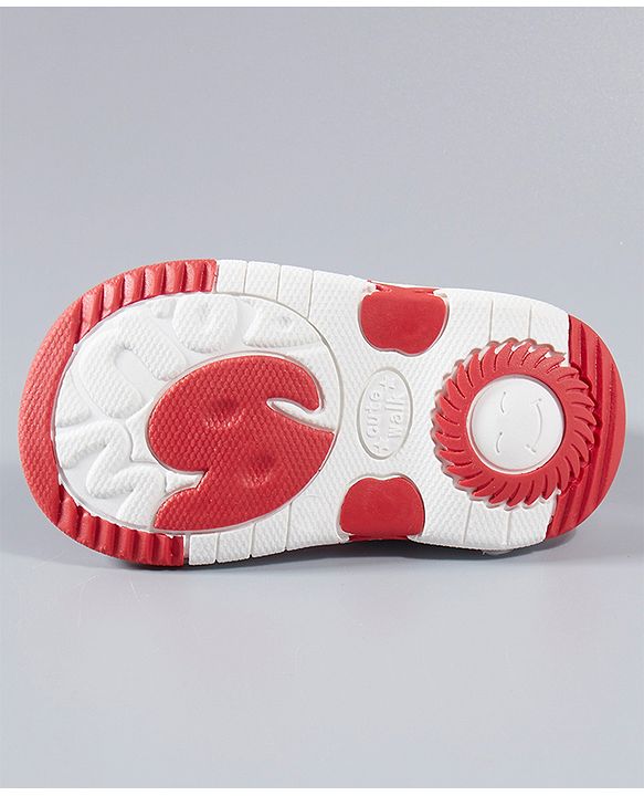 Cute Walk by Babyhug Sandals Vehicle Print - Red