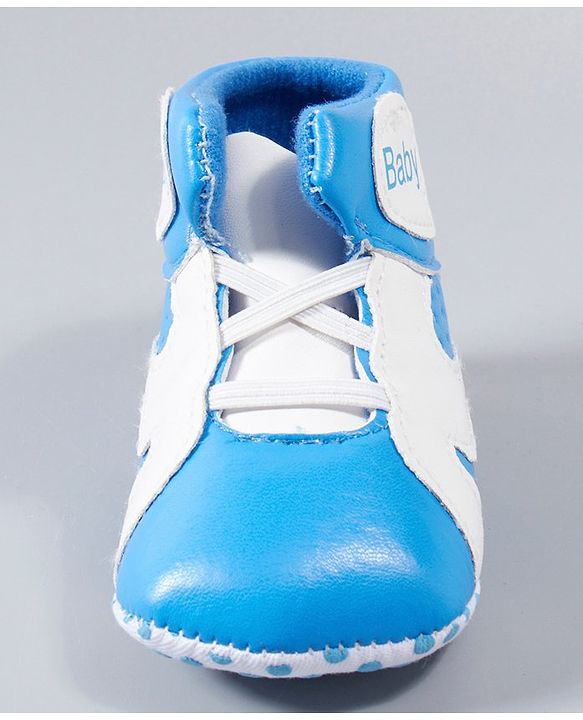 Cute Walk by Babyhug Booties - Blue