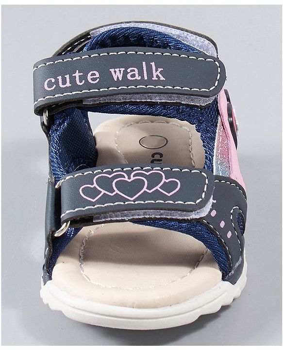 Cute Walk by Babyhug Sandals - Blue