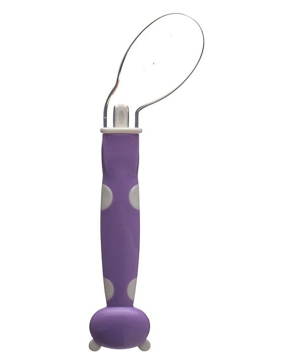 Babyhug Panda Silicone Tip Spoon Set of 2 - Purple