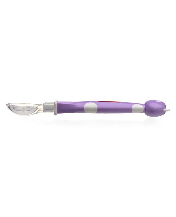Babyhug Panda Silicone Tip Spoon Set of 2 - Purple