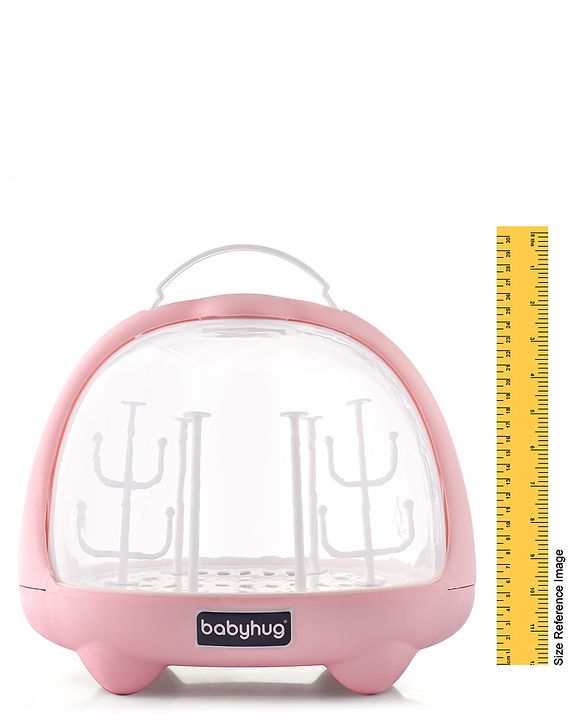 Babyhug Portable Drying Rack with Cover - Pink