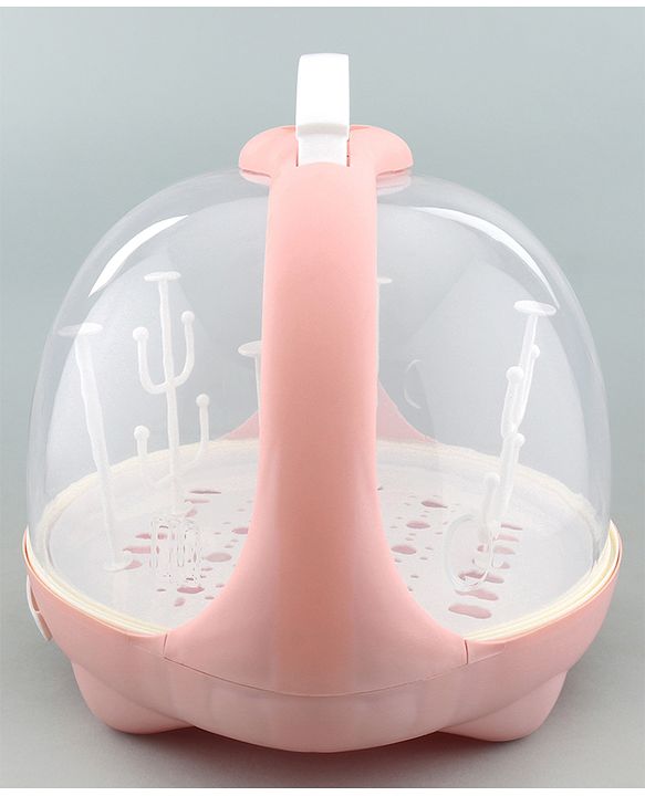 Babyhug Portable Drying Rack with Cover - Pink