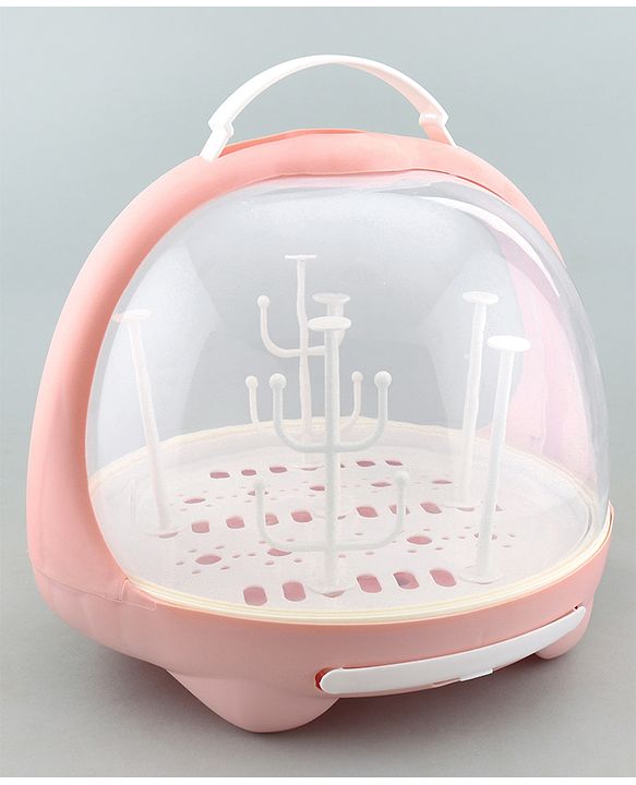 Babyhug Portable Drying Rack with Cover - Pink