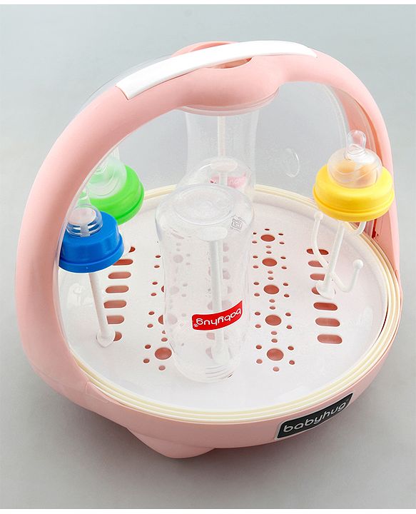 Babyhug Portable Drying Rack with Cover - Pink