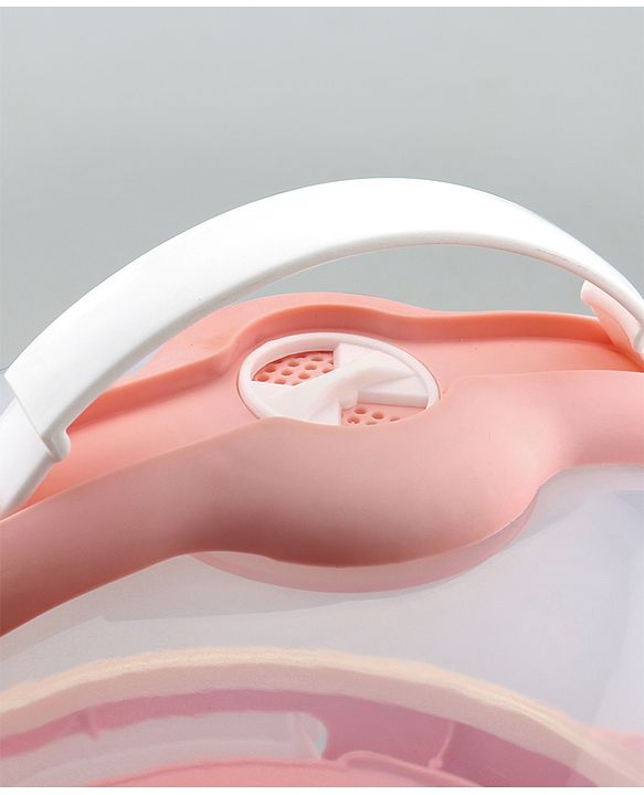 Babyhug Portable Drying Rack with Cover - Pink