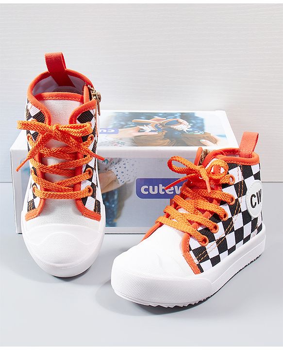 Cute Walk by Babyhug Casual Shoes - Orange