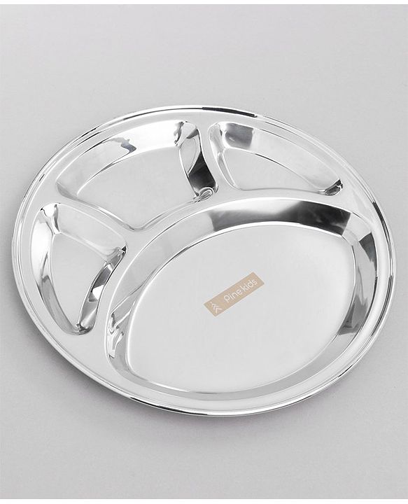 Pine Kids Steel 4 Sections Plate