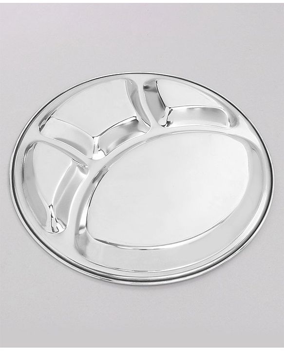 Pine Kids Steel 4 Sections Plate