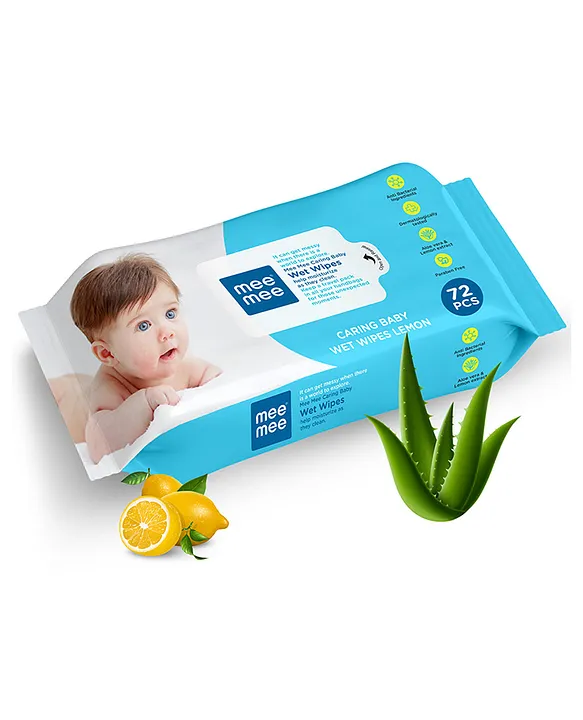 Mee mee caring 2024 baby wet wipes