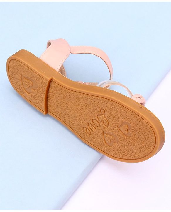 Cute Walk by Babyhug Sandals - Pink