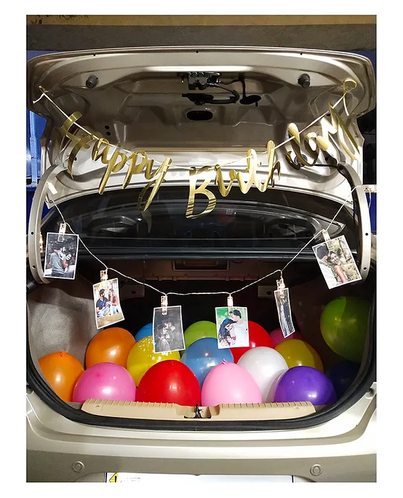 Untumble Car Boot Surprise Birthday Kit Pack of 28 Online in India, Buy at  Best Price from  - 9394018