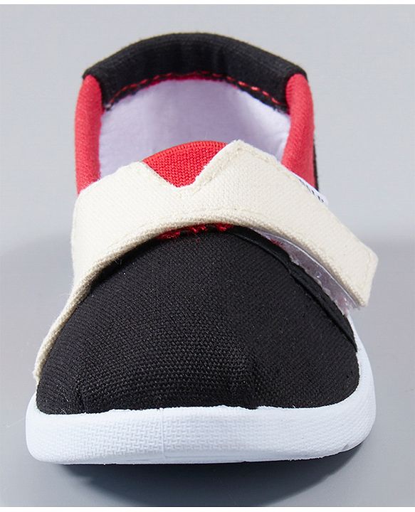 Cute Walk by Babyhug Casual Shoes - Black Red