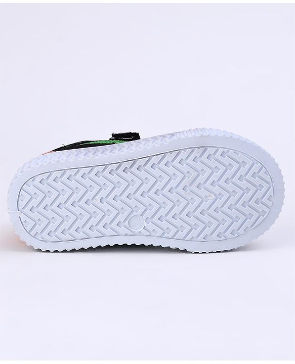 Cute Walk by Babyhug Checks Casual Shoes - Orange