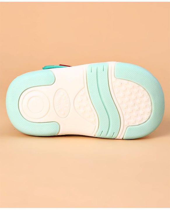 Cute Walk by Babyhug Sandals Pineapple Patch - Green