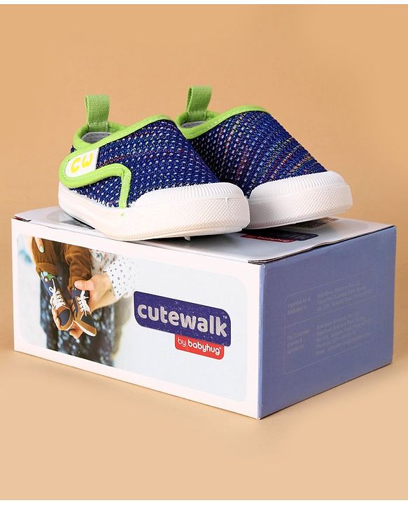 Cute Walk by Babyhug Casual Shoes - Navy Blue
