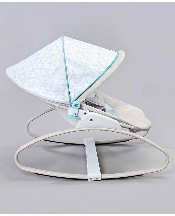 Babyhug Battery Operated Rocker With Canopy & Plush Fabric - Grey Suggested Name: Babyhug Battery Operated Rocker With Canopy & Plush Fabric - Grey | Safe | Sturdy | Smooth Motion | Bug Protection |Adjustable | Lightweight |