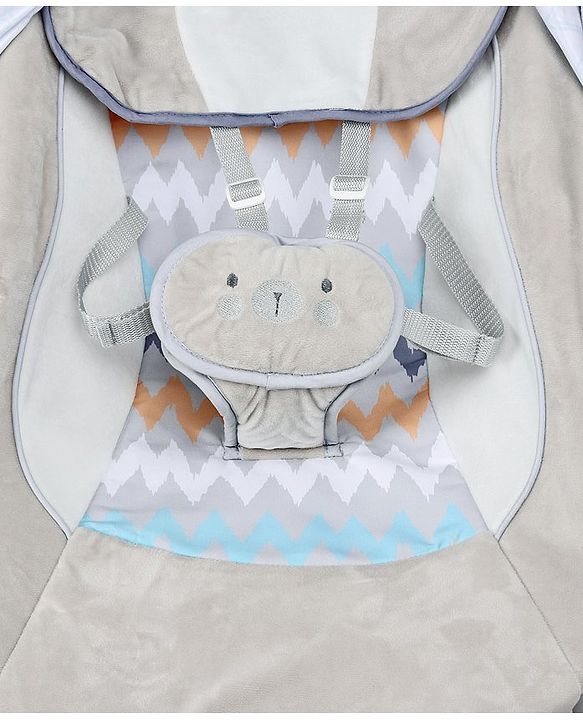 Babyhug Battery Operated Rocker With Canopy & Plush Fabric - Grey Suggested Name: Babyhug Battery Operated Rocker With Canopy & Plush Fabric - Grey | Safe | Sturdy | Smooth Motion | Bug Protection |Adjustable | Lightweight |