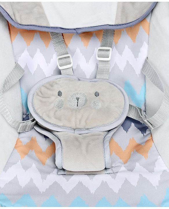 Babyhug Battery Operated Rocker With Canopy & Plush Fabric - Grey Suggested Name: Babyhug Battery Operated Rocker With Canopy & Plush Fabric - Grey | Safe | Sturdy | Smooth Motion | Bug Protection |Adjustable | Lightweight |