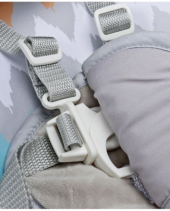 Babyhug Battery Operated Rocker With Canopy & Plush Fabric - Grey Suggested Name: Babyhug Battery Operated Rocker With Canopy & Plush Fabric - Grey | Safe | Sturdy | Smooth Motion | Bug Protection |Adjustable | Lightweight |