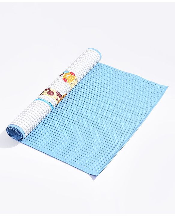 Babyhug Multipurpose Air Filled Waterproof Mat Animal Print - White