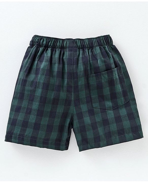 Babyhug 100% Cotton Boxers Pack of 2 - Navy Red