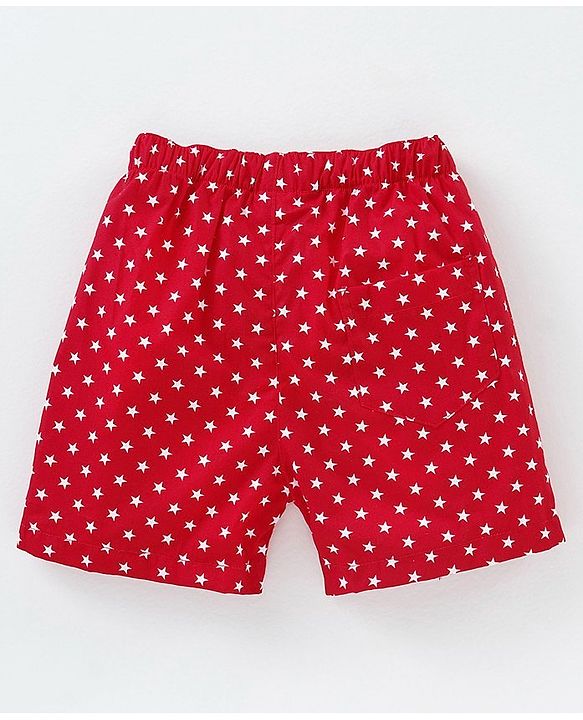 Babyhug 100% Cotton Boxers Pack of 2 - Navy Red