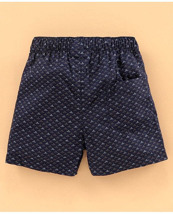 Babyhug 100% Cotton Boxers Pack of 3 - Multicolor