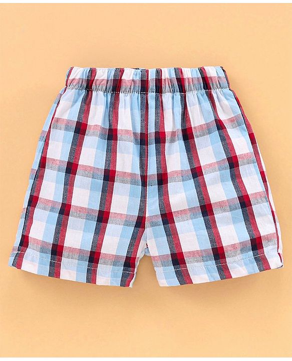 Babyhug 100% Cotton Boxers Pack of 3 - Multicolor