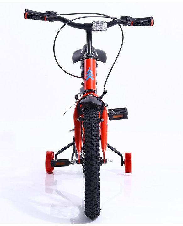 Pine Kids Rubber Air Tyres 99% Assembled Bicycle with 16 Inch Wheels - Red