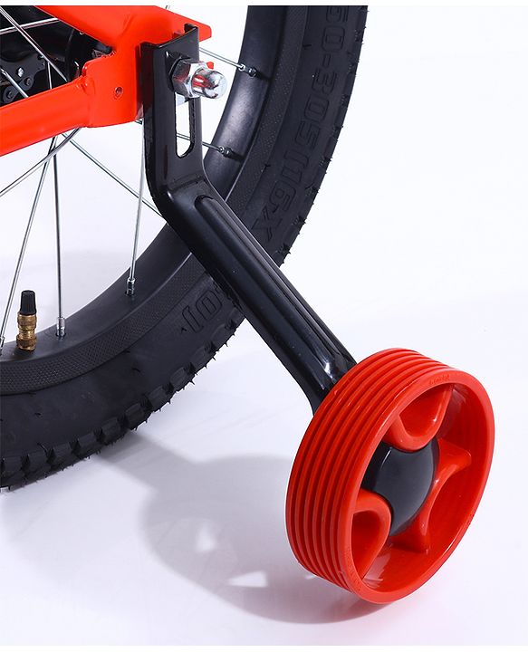 Pine Kids Rubber Air Tyres 99% Assembled Bicycle with 16 Inch Wheels - Red