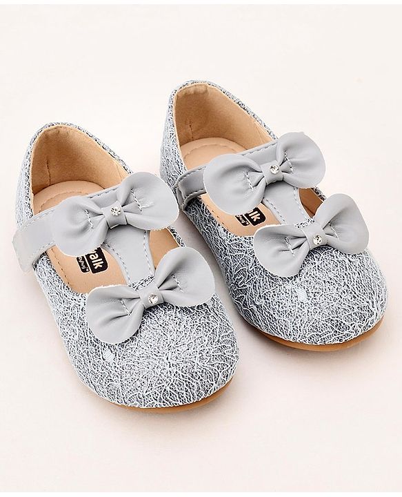 Cute Walk by Babyhug Ballerinas - Grey
