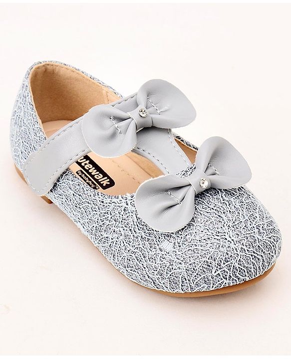 Cute Walk by Babyhug Ballerinas - Grey