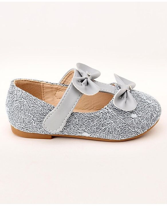 Cute Walk by Babyhug Ballerinas - Grey