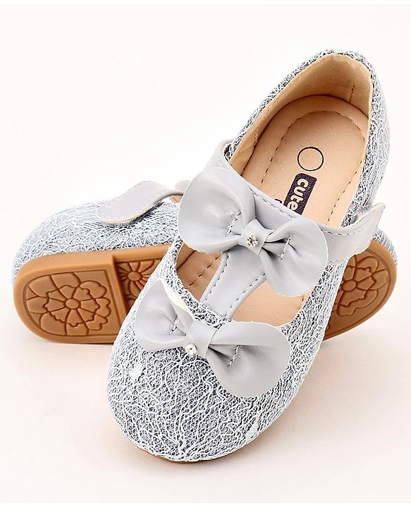 Cute Walk by Babyhug Ballerinas - Grey