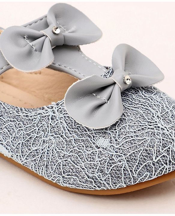 Cute Walk by Babyhug Ballerinas - Grey