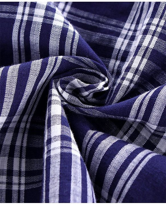 Pine Kids Full Sleeves Shoftner Wash Shirts Checks - Blue