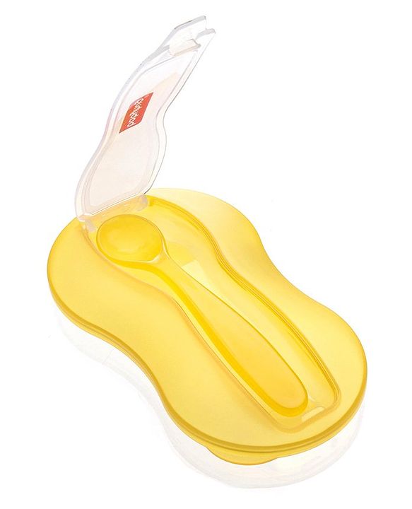 Babyhug Air Tight Bowl With Spoon - Yellow