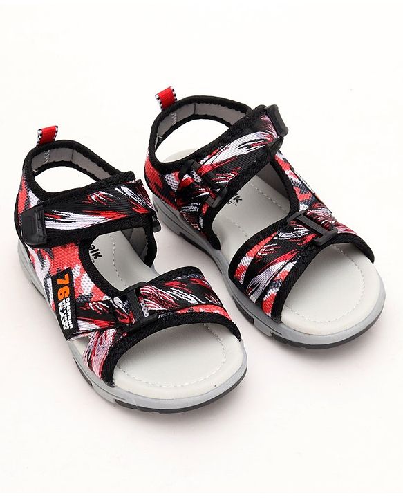 Cute Walk by Babyhug Sandals  - Red