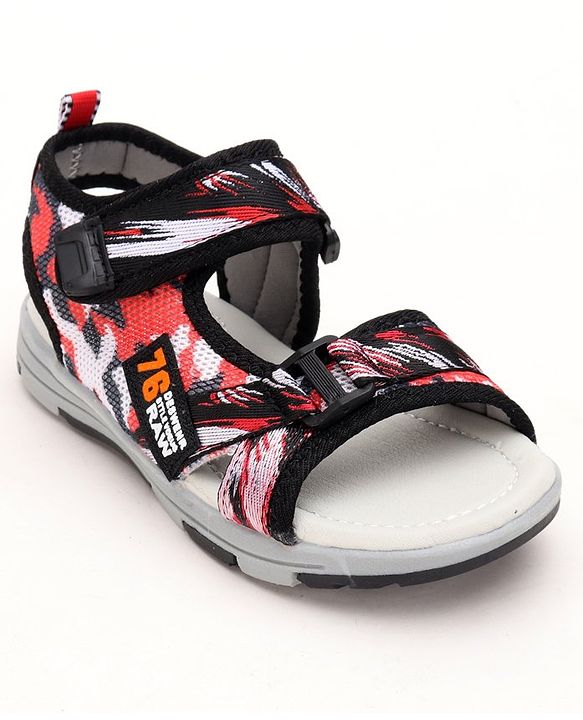 Cute Walk by Babyhug Sandals  - Red